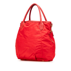 Vitello Daino Trimmed Tessuto Satchel