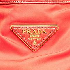 Vitello Daino Trimmed Tessuto Satchel