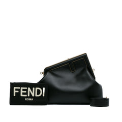 Medium Leather Fendi First Shoulder Bag