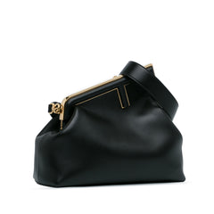 Medium Leather Fendi First Shoulder Bag