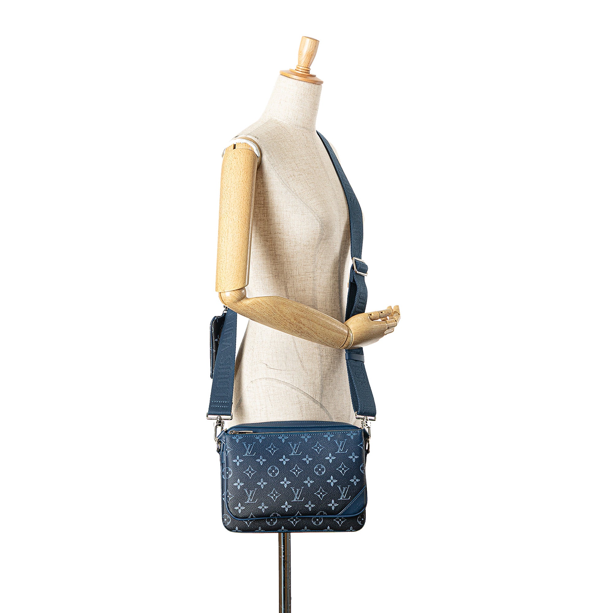 Monogram Gradient Trio Messenger