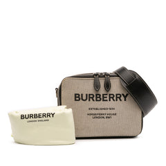Canvas Horseferry Print Crossbody