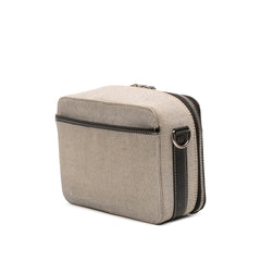 Canvas Horseferry Print Crossbody