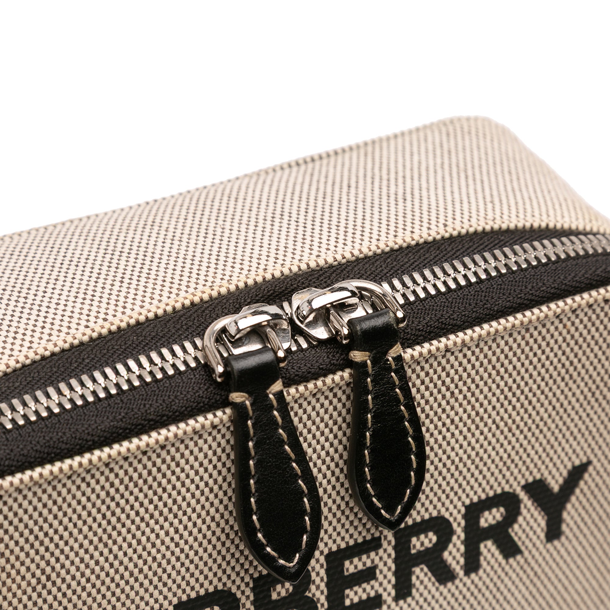 Canvas Horseferry Print Crossbody