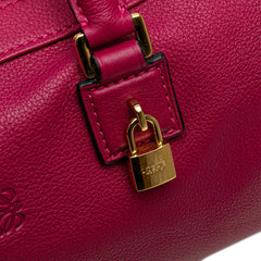 Anagram Leather Satchel