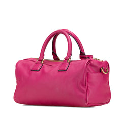 Anagram Leather Satchel