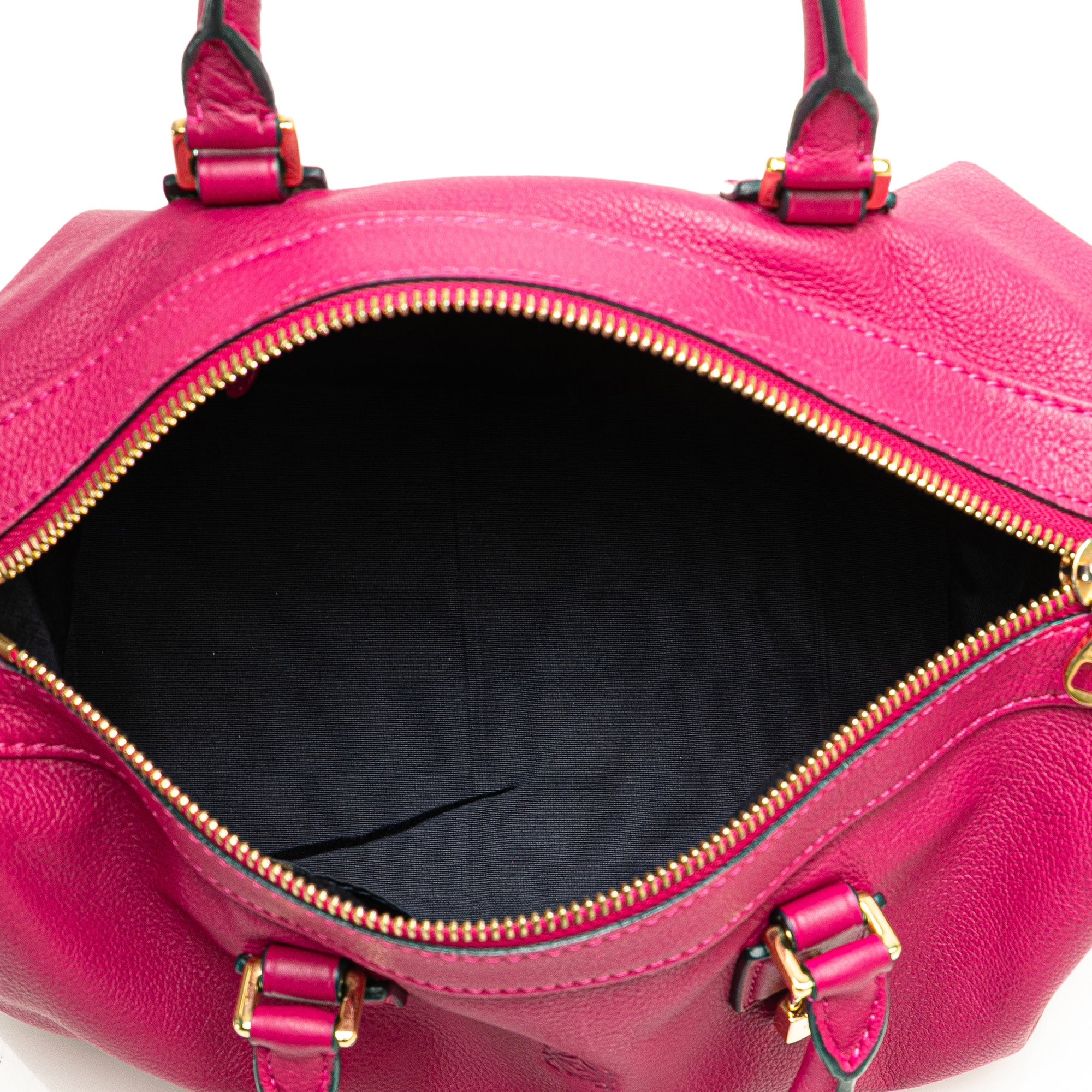 Anagram Leather Satchel