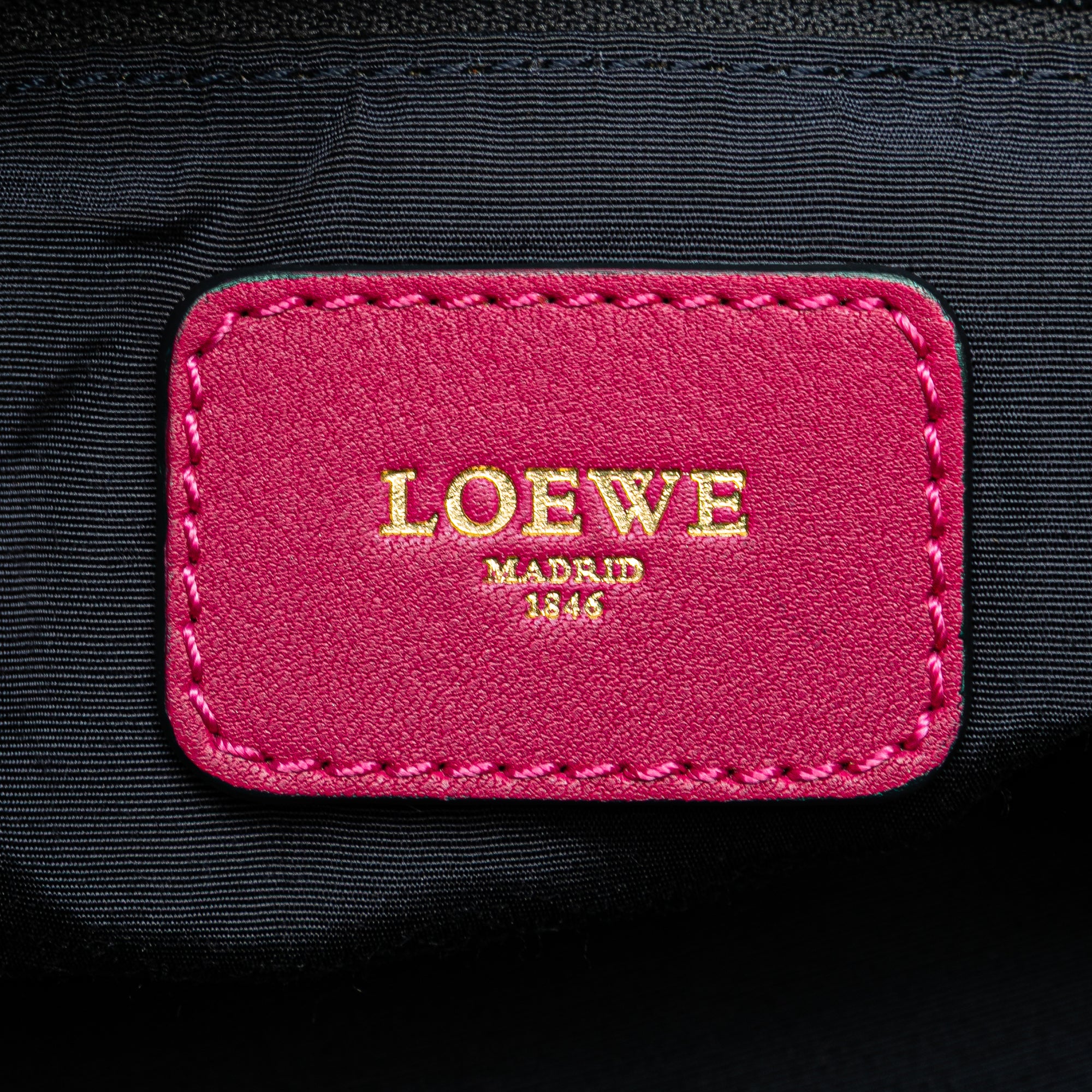Anagram Leather Satchel