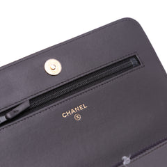 Quilted Lambskin Boy Wallet On Chain