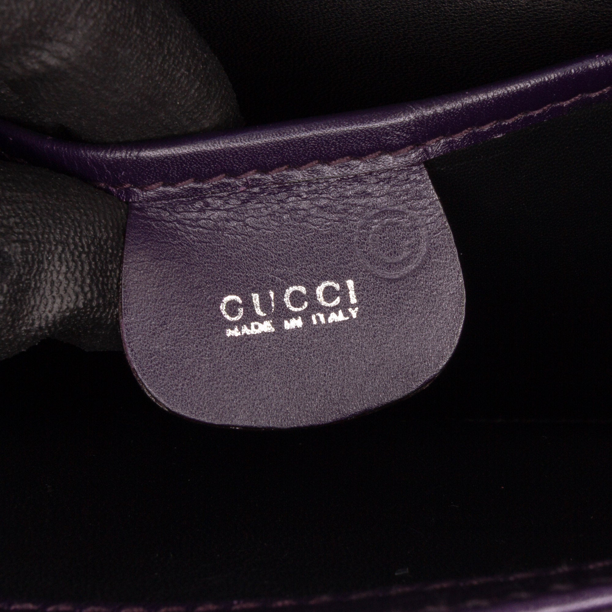 Croc Embossed Leather Broadway Envelope Shoulder Bag