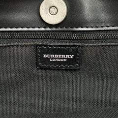 House Check Canvas Tote
