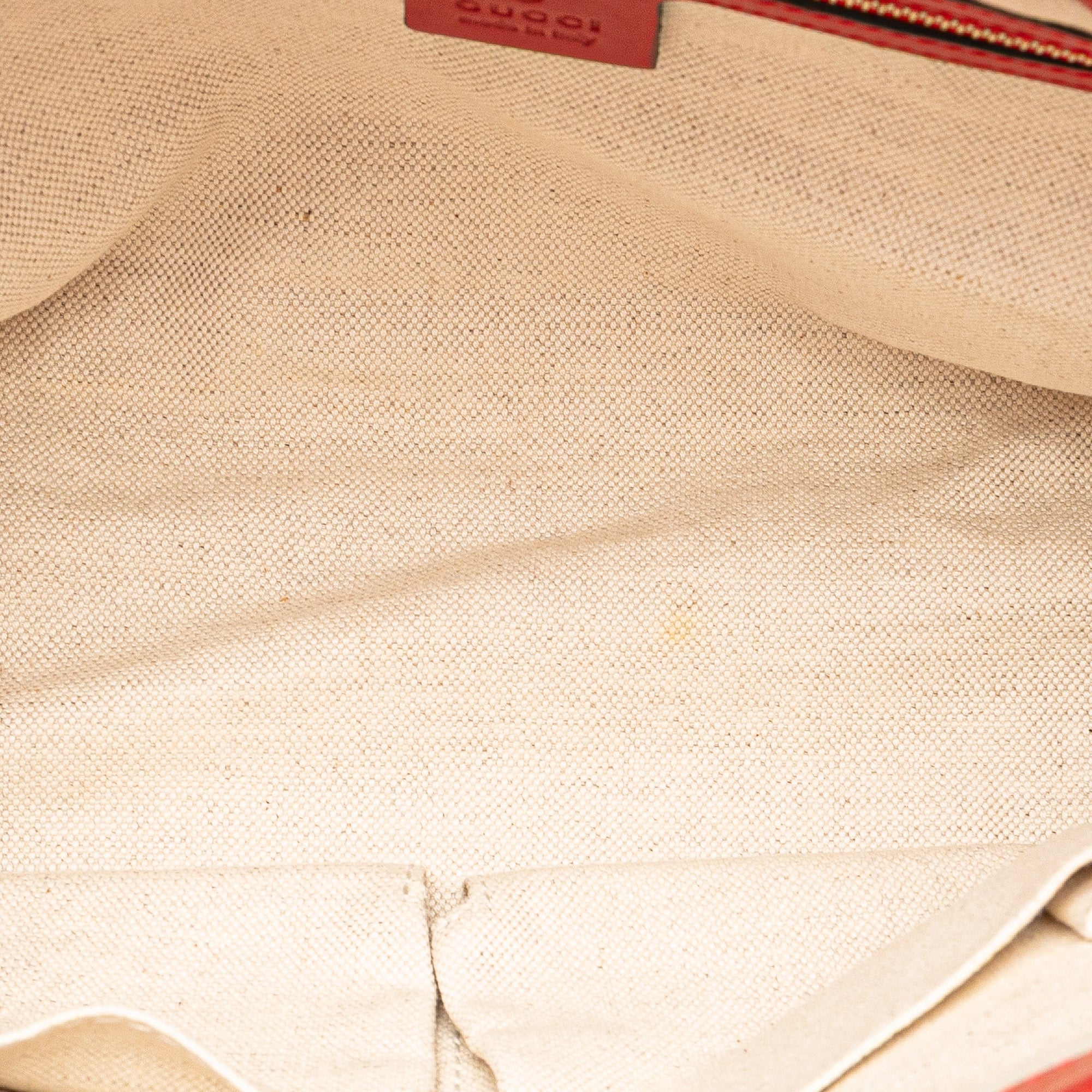 Small Diamante Leather Craft Tote