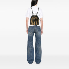 Small GG Marmont Matelasse Leather Animalier Backpack