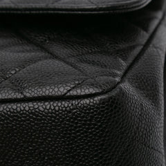 Jumbo Classic Caviar Double Flap