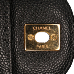 Jumbo Classic Caviar Double Flap