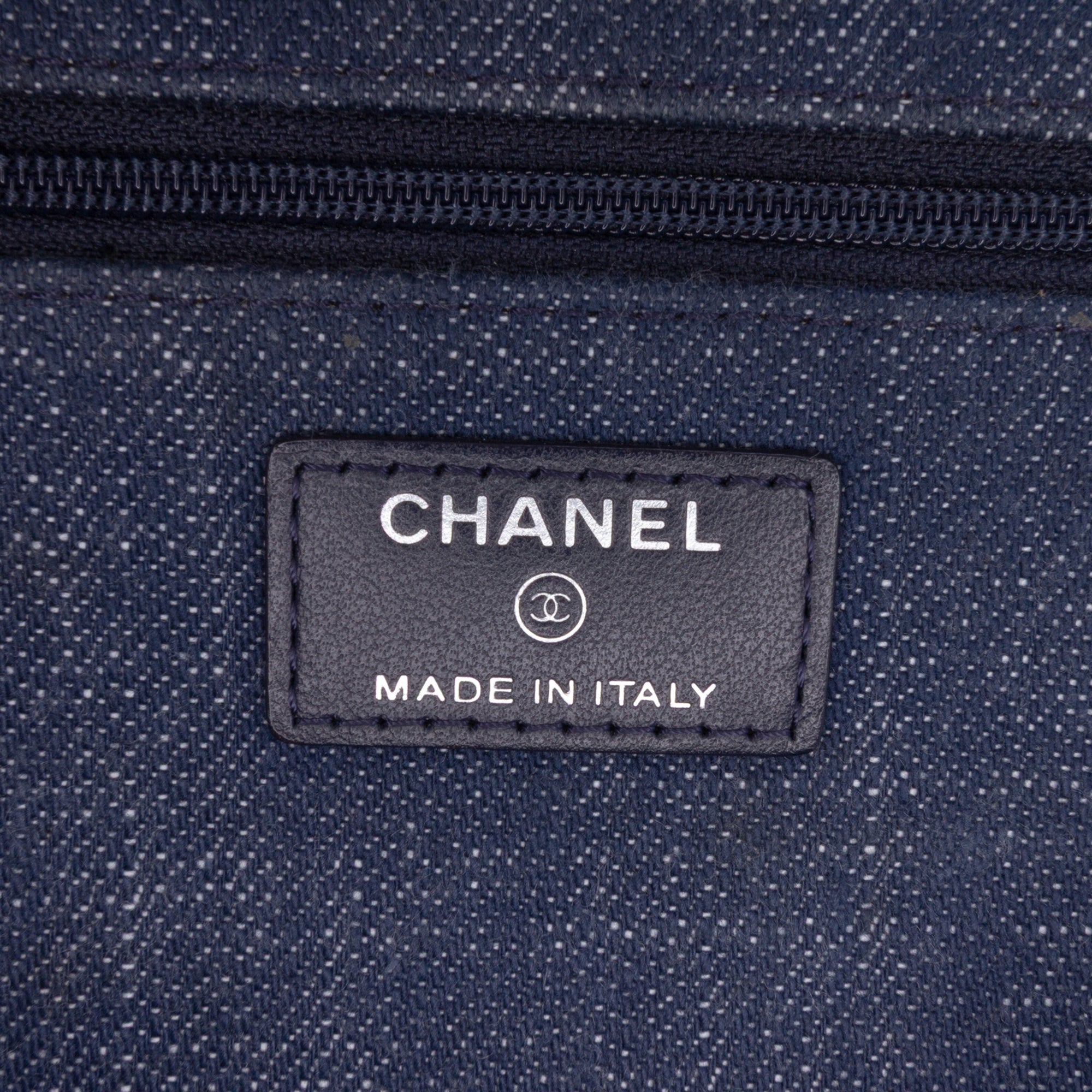 Denim and Velvet Wallet On Chain