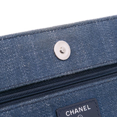 Denim and Velvet Wallet On Chain