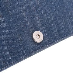 Denim and Velvet Wallet On Chain