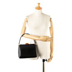 Bamboo Leather Handbag