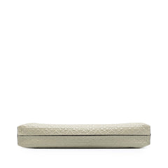 Embossed Leather Anagram Repeat T Clutch