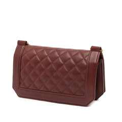 Small CC Quilted Calfskin Single Flap