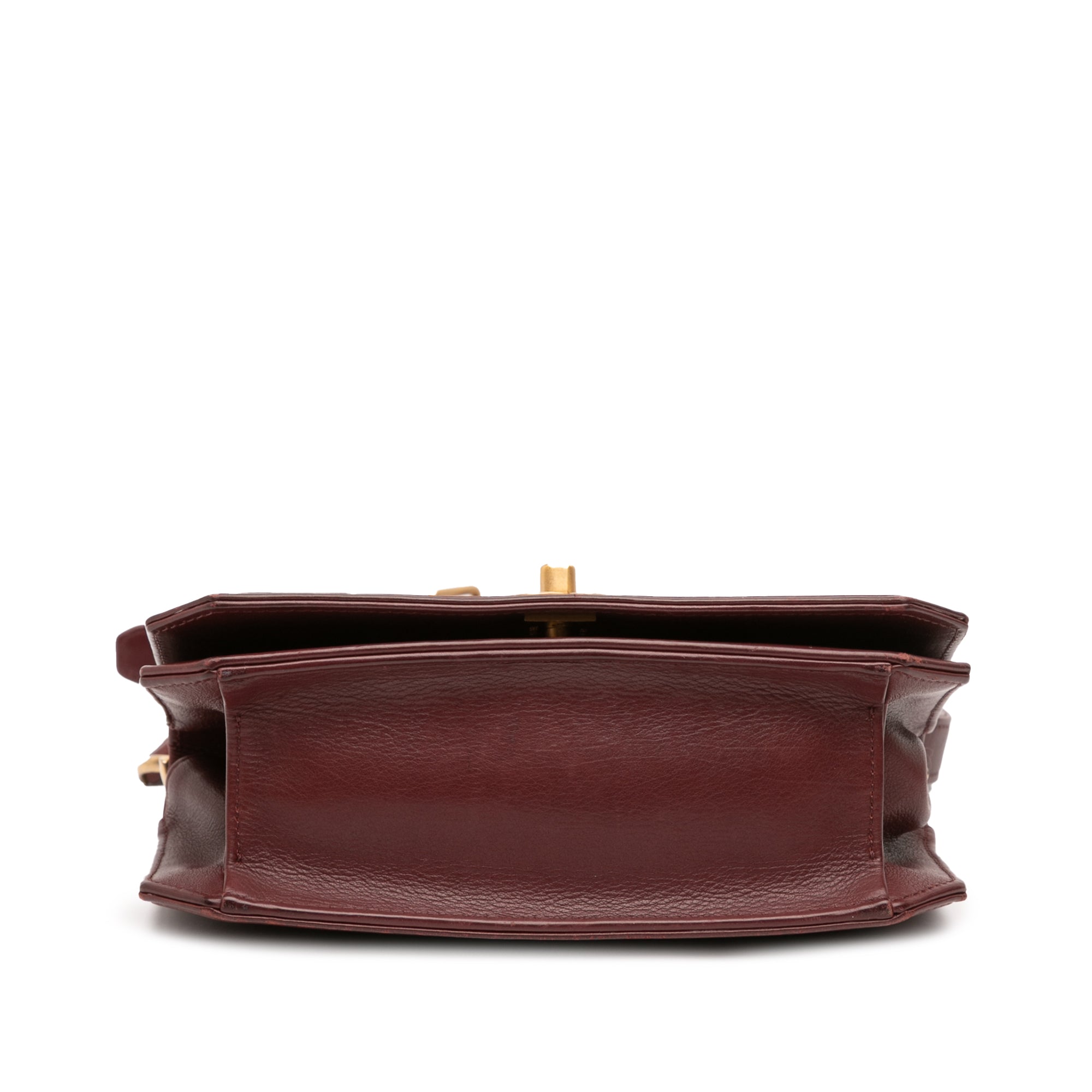 Small CC Quilted Calfskin Single Flap