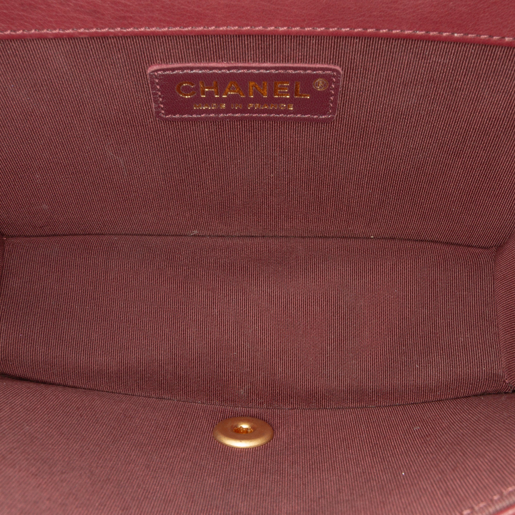 Small CC Quilted Calfskin Single Flap