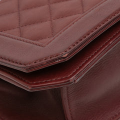 Small CC Quilted Calfskin Single Flap