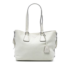 Vitello Daino Side Zip Tote