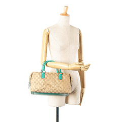 GG Canvas Boston Bag