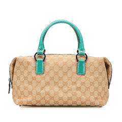 GG Canvas Boston Bag