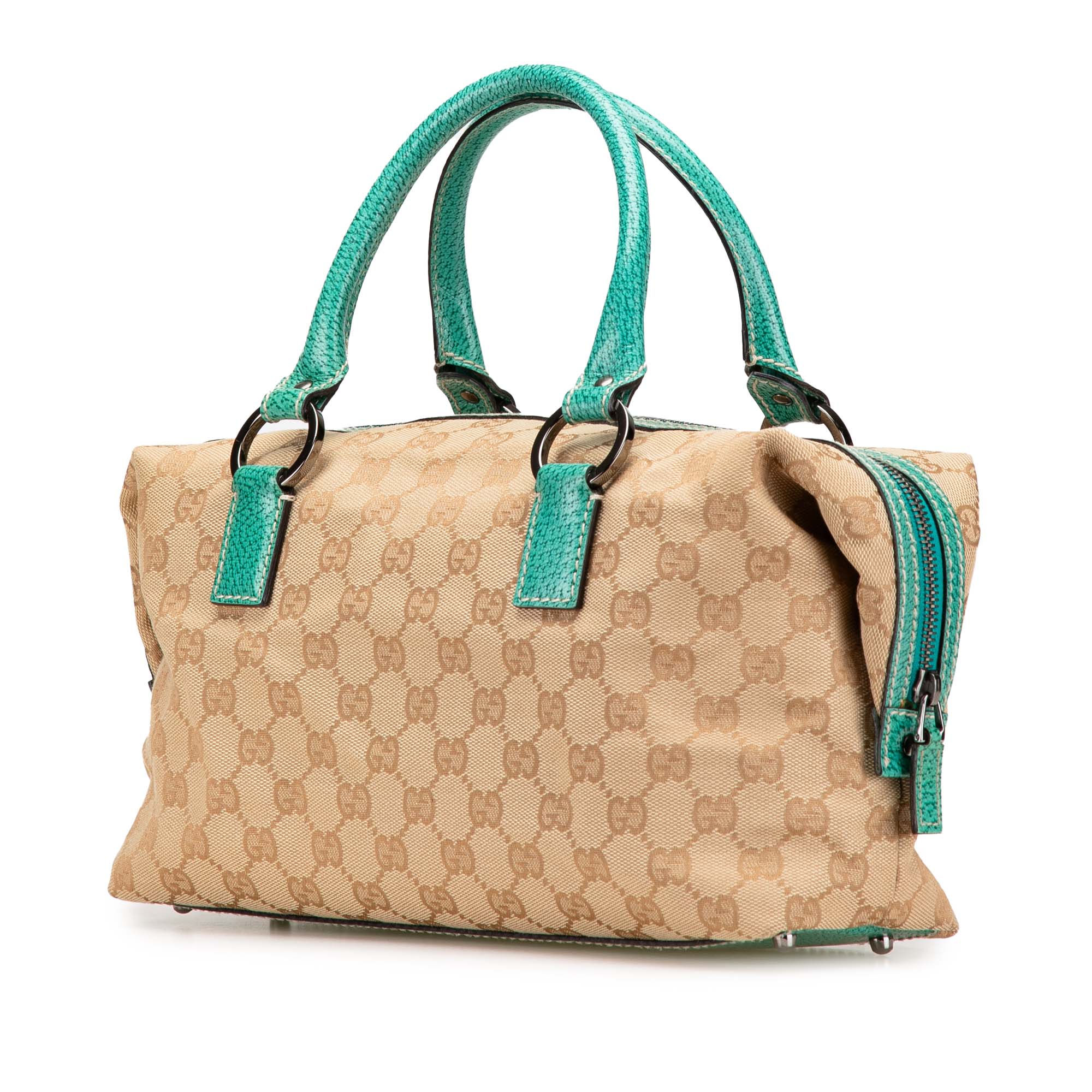 GG Canvas Boston Bag