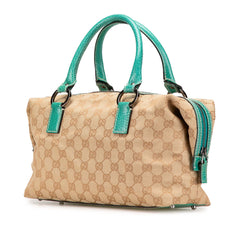 GG Canvas Boston Bag