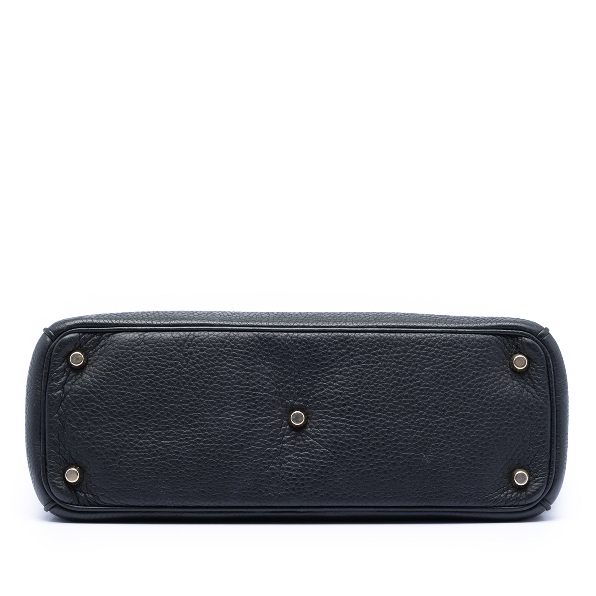 Medium Pebbled Calfskin Diorissimo Satchel