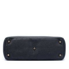 Medium Pebbled Calfskin Diorissimo Satchel