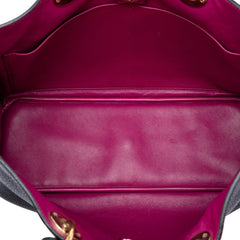Medium Pebbled Calfskin Diorissimo Satchel