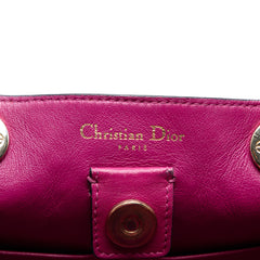 Medium Pebbled Calfskin Diorissimo Satchel