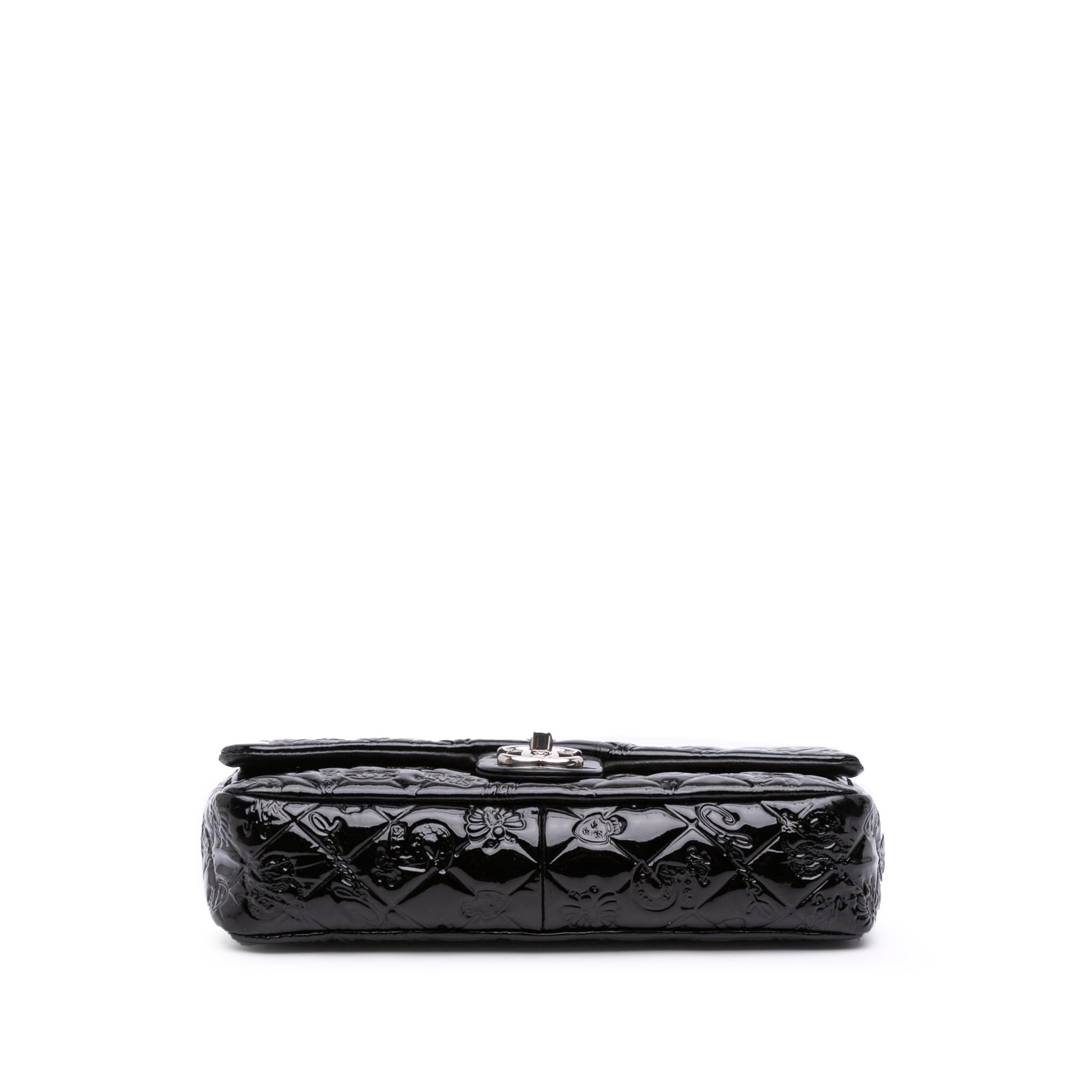 Medium Patent Lucky Symbols Flap