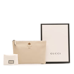 Leather Blind For Love Clutch