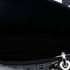 Mini Satin Cannage Strass Crystal Embellished Lady Dior