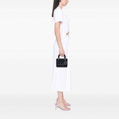 Mini Satin Cannage Strass Crystal Embellished Lady Dior