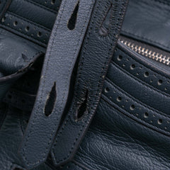 Lambskin Motocross Classic Riva Velo Satchel