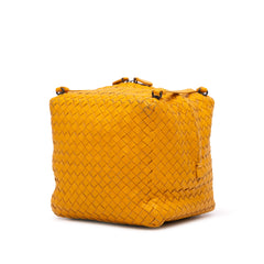 Nappa Intrecciato Cube Crossbody