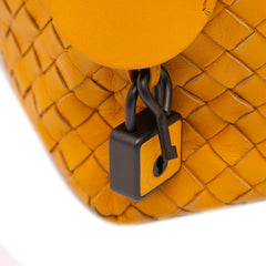 Nappa Intrecciato Cube Crossbody