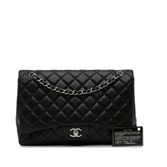 Maxi Classic Lambskin Single Flap