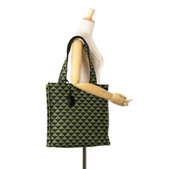 Jacquard Triangolo Symbole Shopping Tote