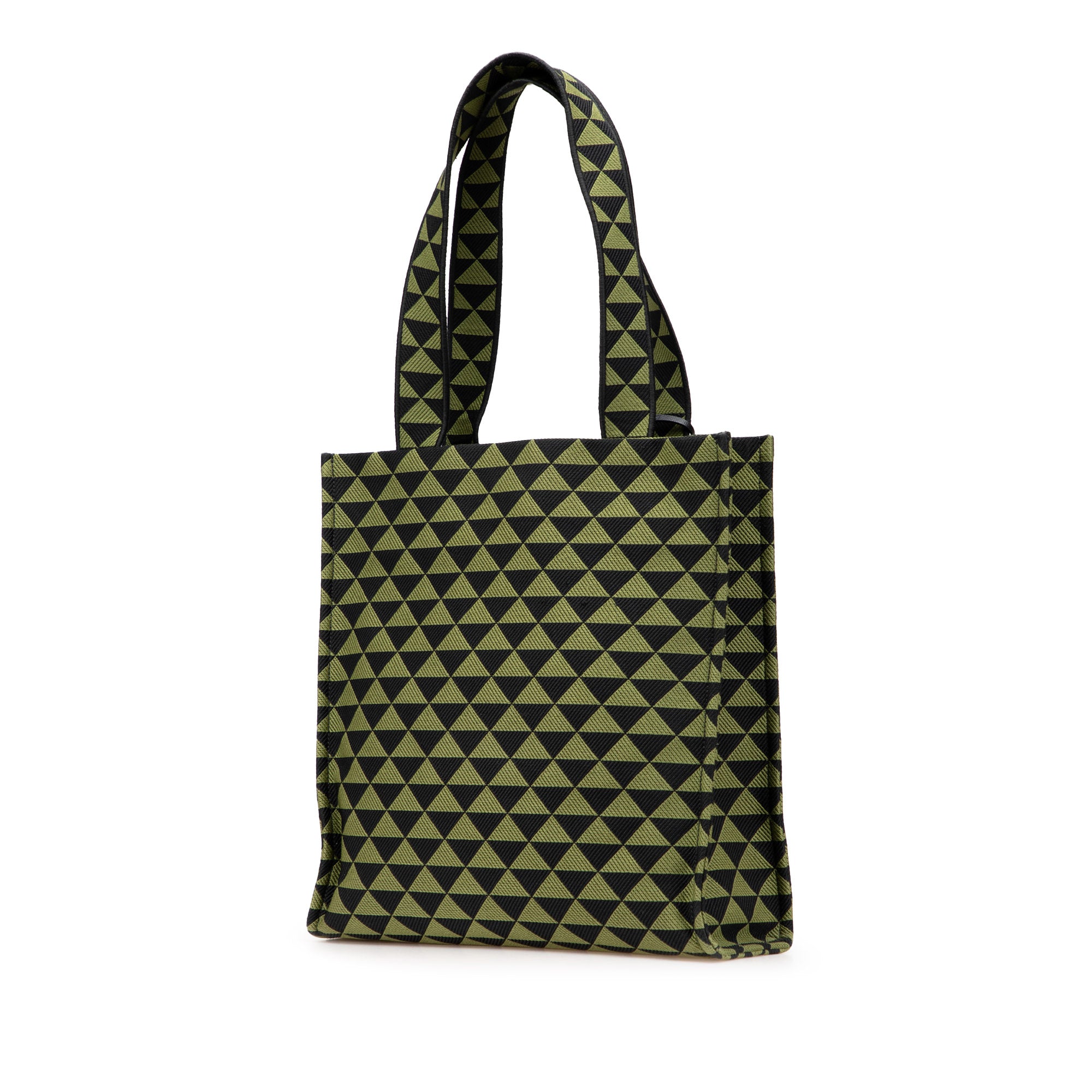 Jacquard Triangolo Symbole Shopping Tote