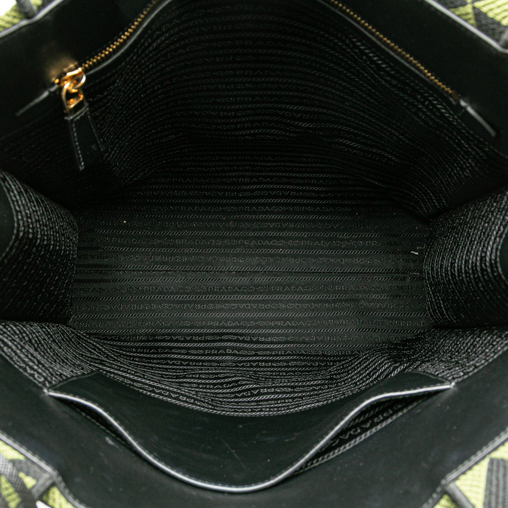Jacquard Triangolo Symbole Shopping Tote