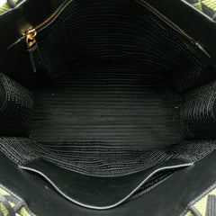 Jacquard Triangolo Symbole Shopping Tote