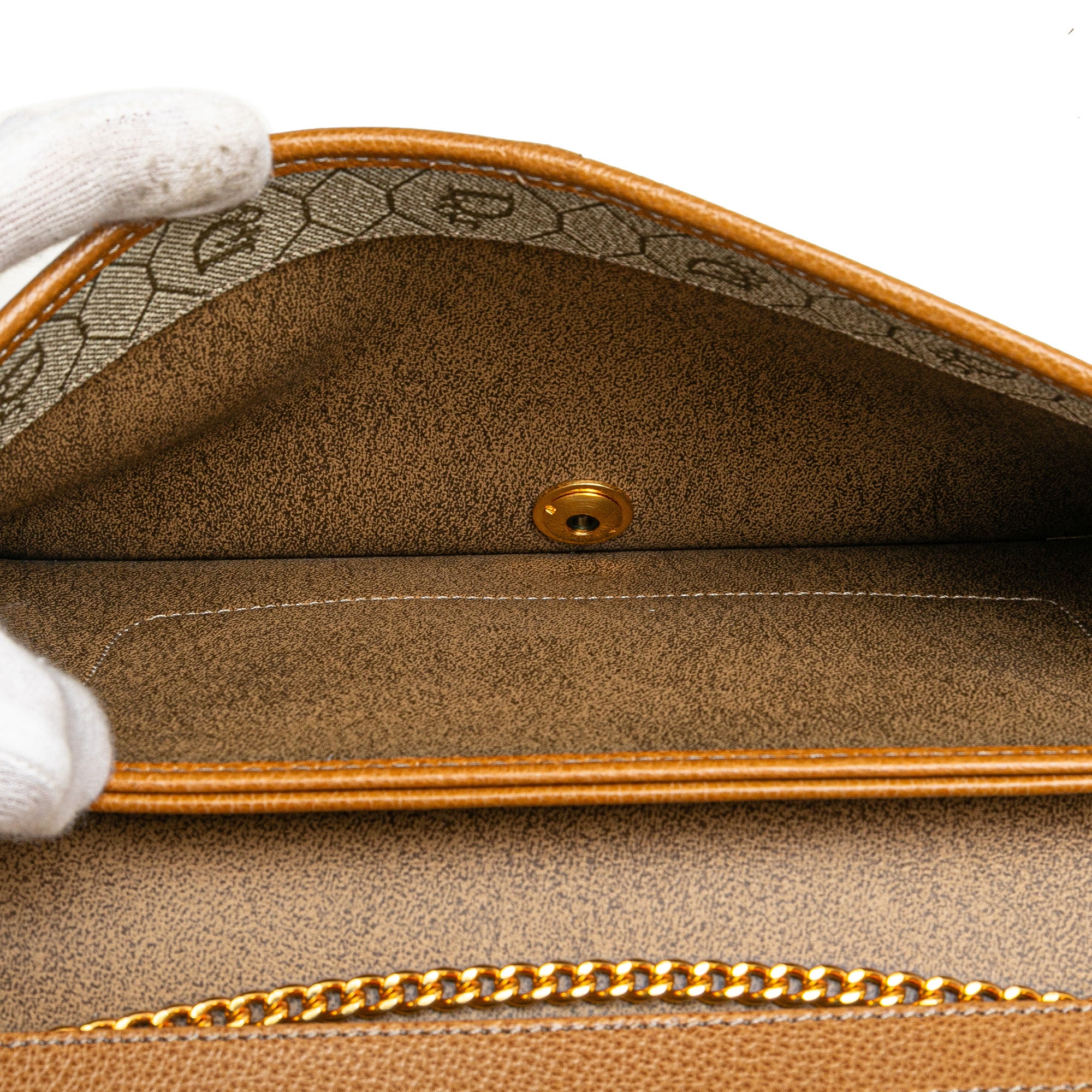 Leather Chain Crossbody